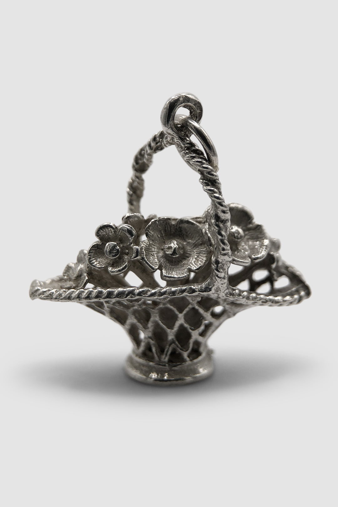 The Fresh Bouquet of Flowers Vintage Charm (925 Sterling Silver)