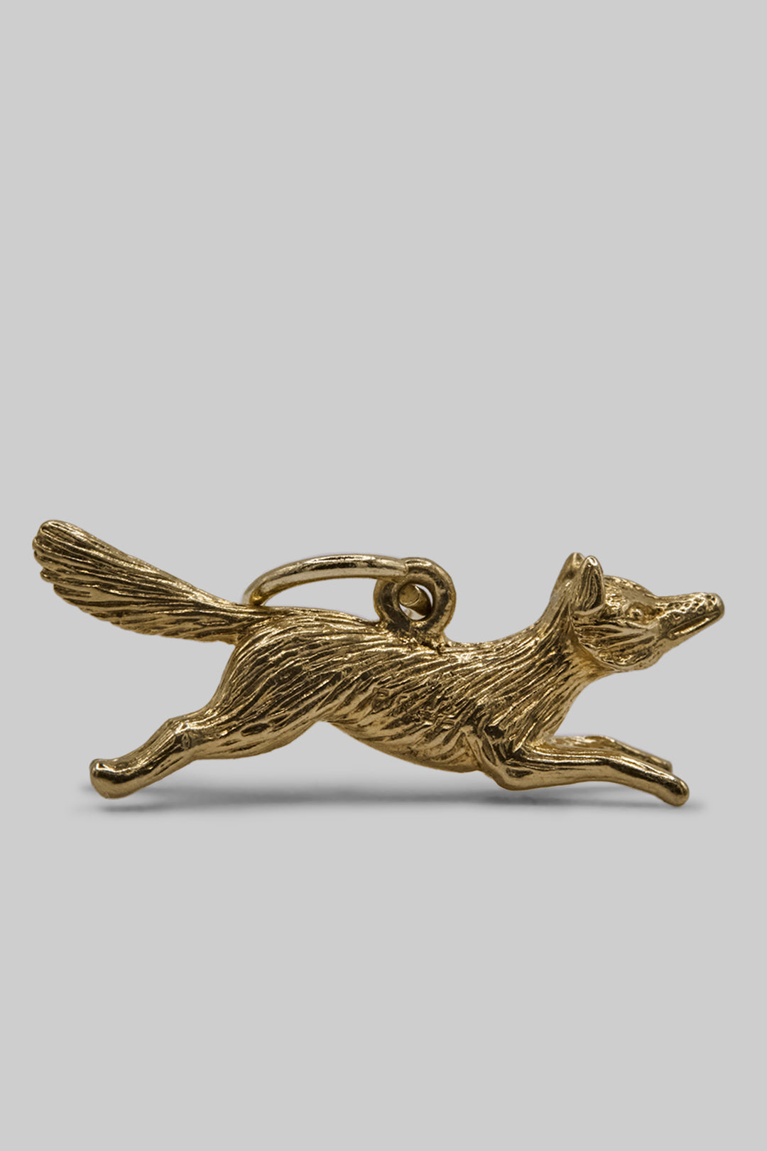 The Curious and Sharp Fox of the Forest Vintage Charm (375 9ct gold, made in 1975)