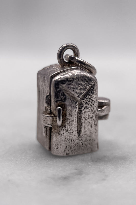 The Foodie's Essential Opening Kitchen Fridge Vintage Charm (925 Sterling Silver, made circa 1950 - 1970)