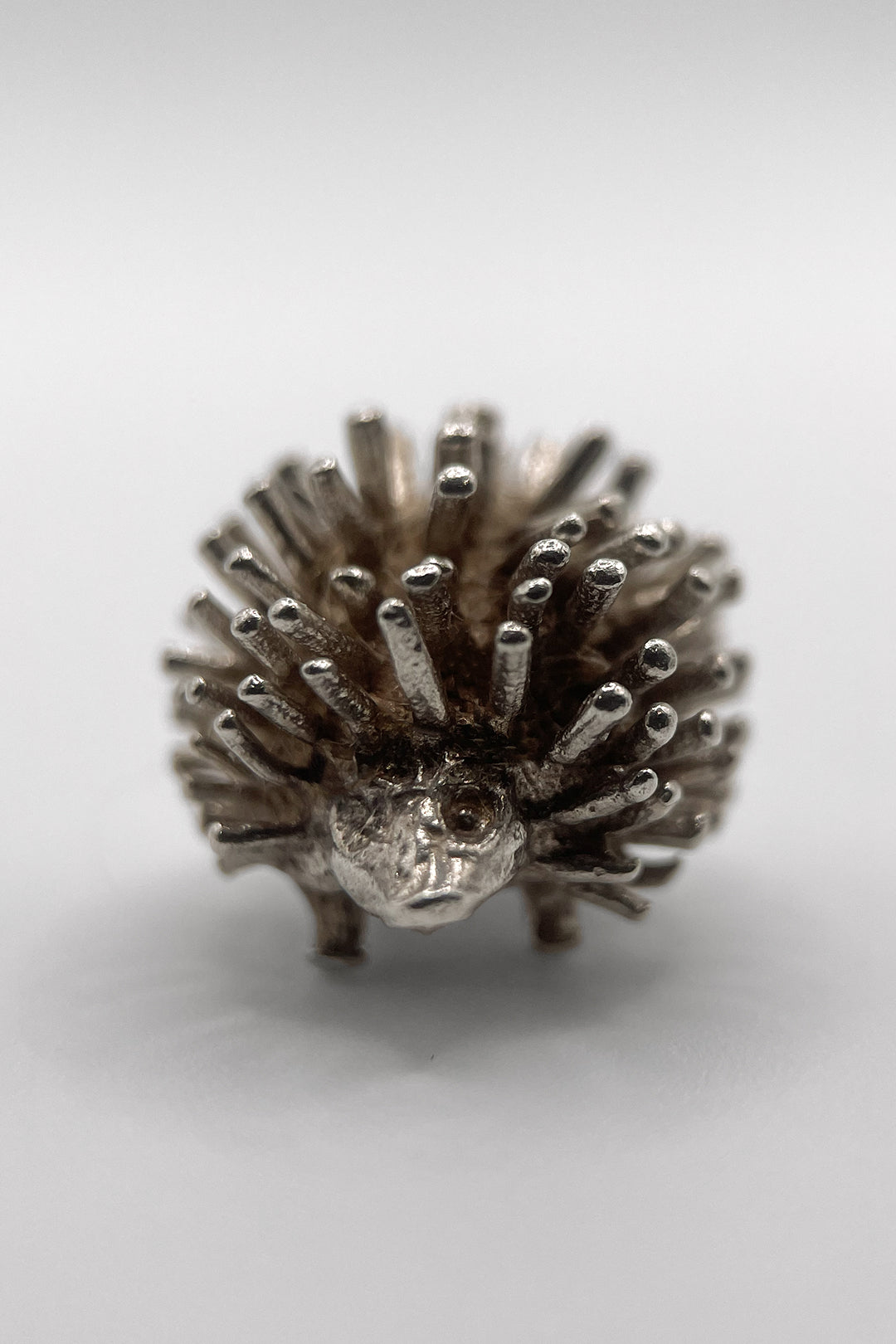 The Adventerous Hedgehog of the Fairytale Forest 925 Sterling Silver made c 1950s - 1970s)