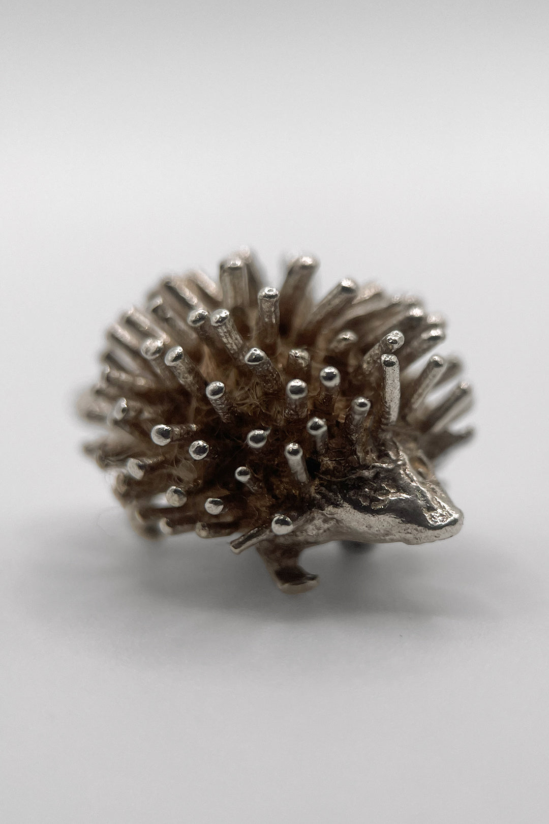 The Adventerous Hedgehog of the Fairytale Forest 925 Sterling Silver made c 1950s - 1970s)