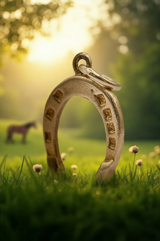 The Good Luck Golden Horseshoe Charm (9ct 375 Gold)