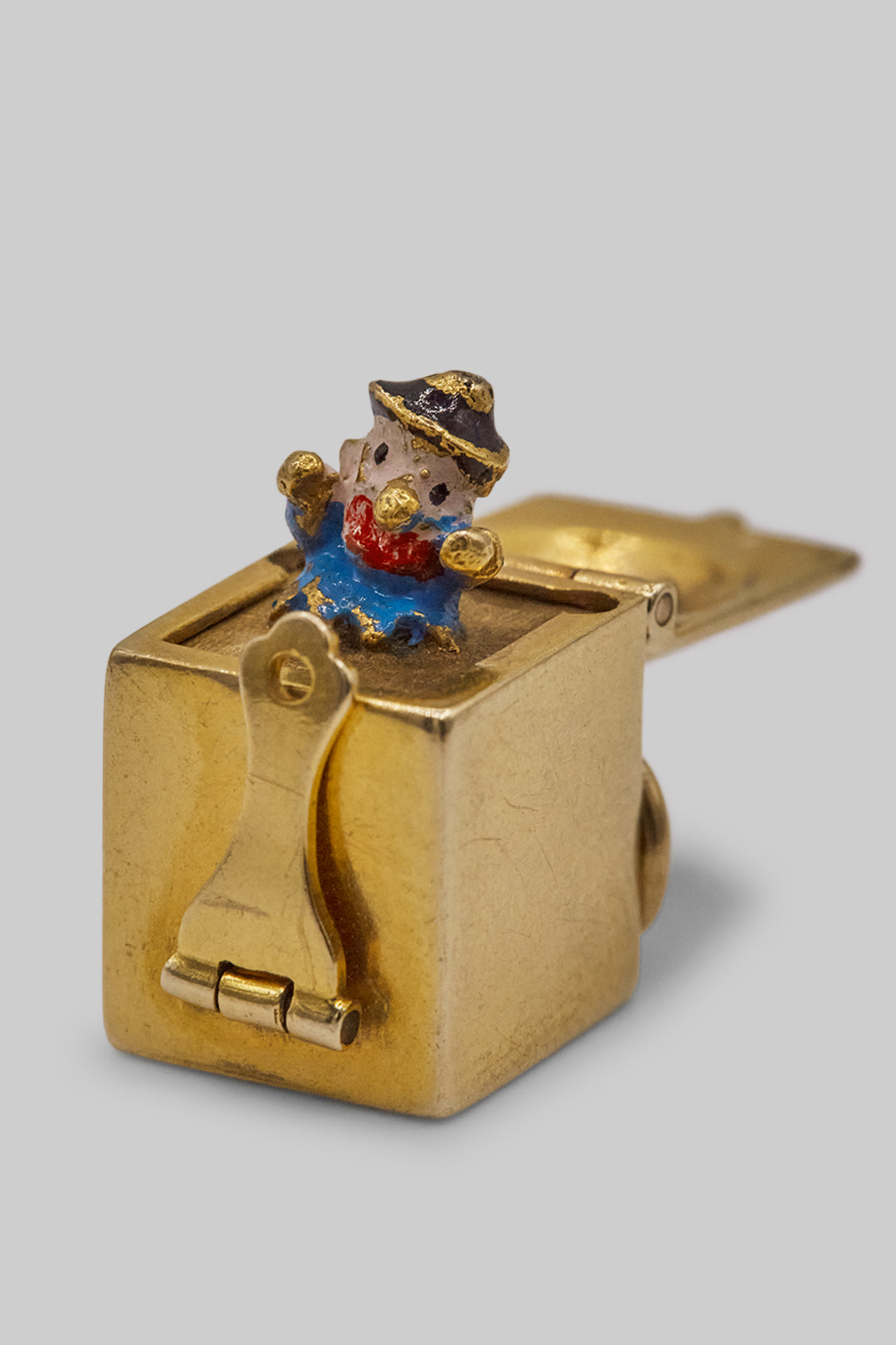 The Childhood Jack in the Box Charm (375 9ct gold, made by Georg Jensen in 1961)