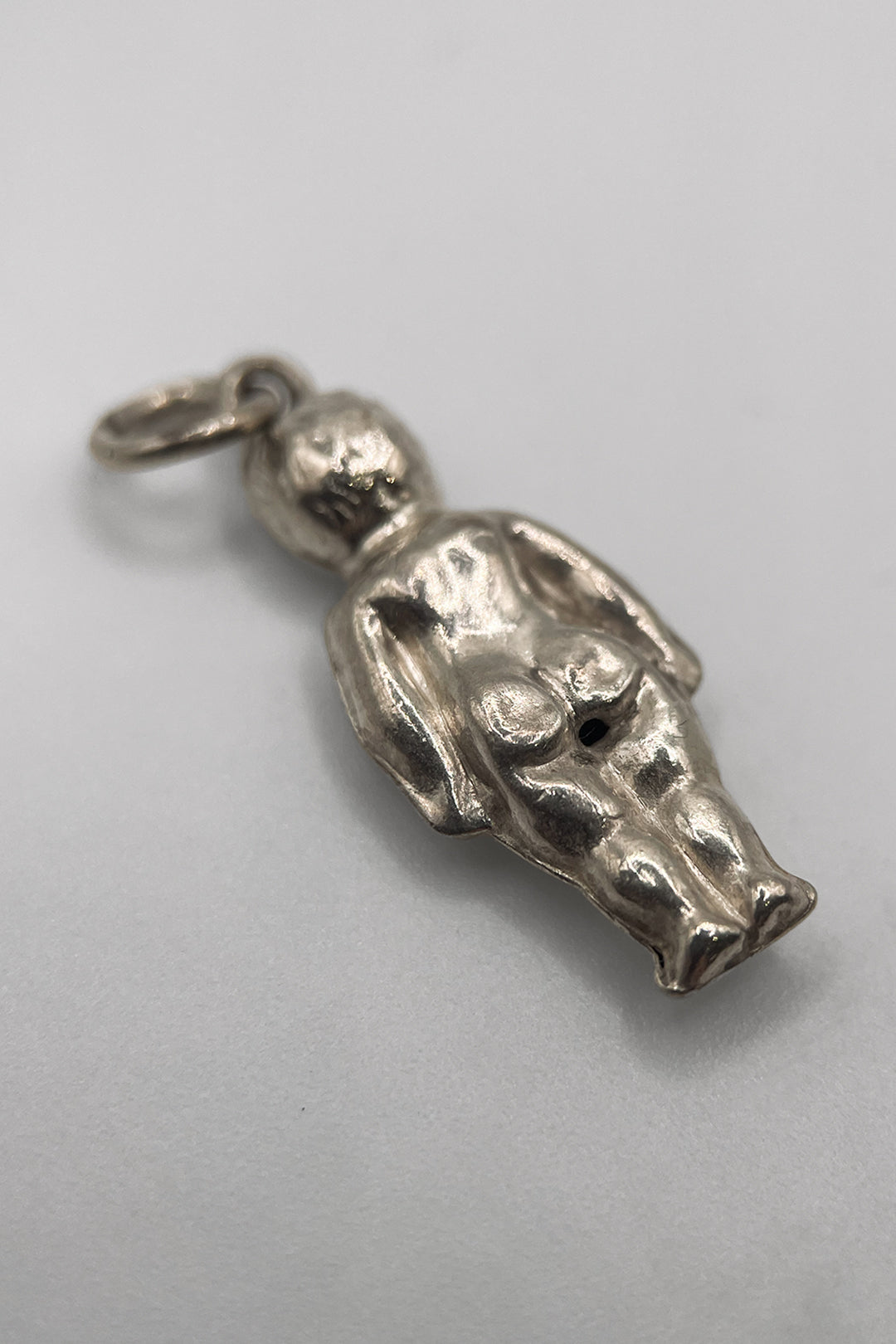 The Cherubic Kewpie Doll Vintage Charm (925 Sterling Silver, made circa 1950 - 1970)