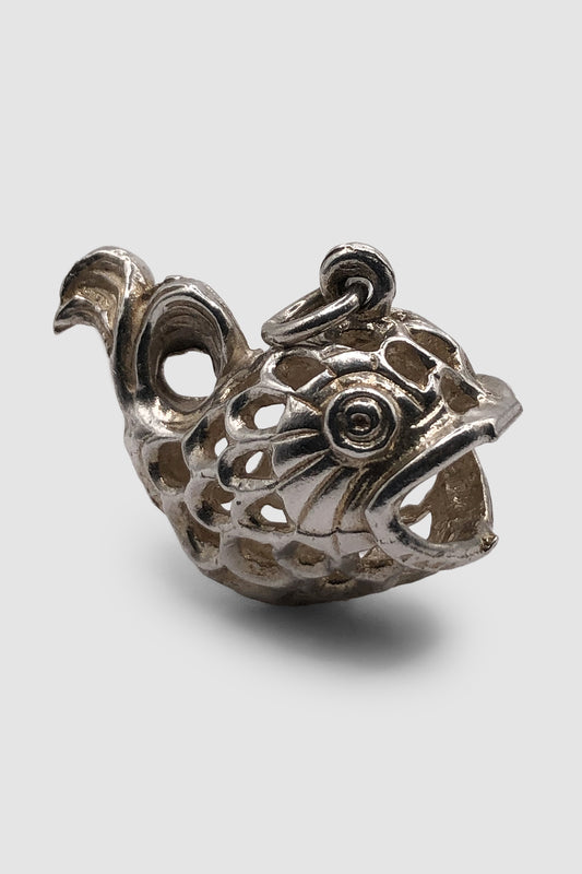 The Aquatic Fish Vintage Charm (925 Sterling Silver)