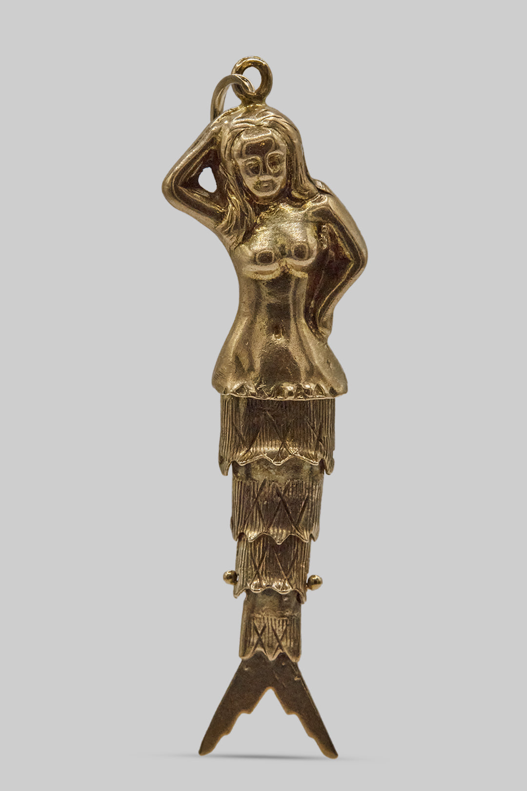 The Articulated Mermaid of the Lagoon (375 9ct gold, made in 1965 by Georg Jensen)