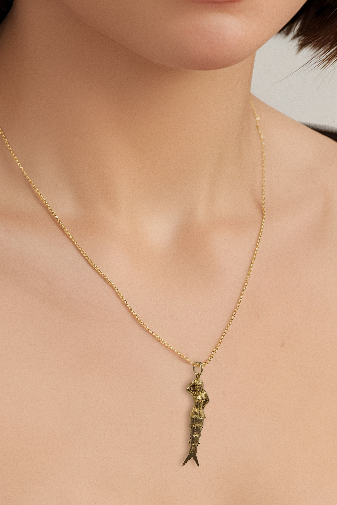 The Articulated Mermaid of the Lagoon (375 9ct gold, made in 1965 by Georg Jensen)