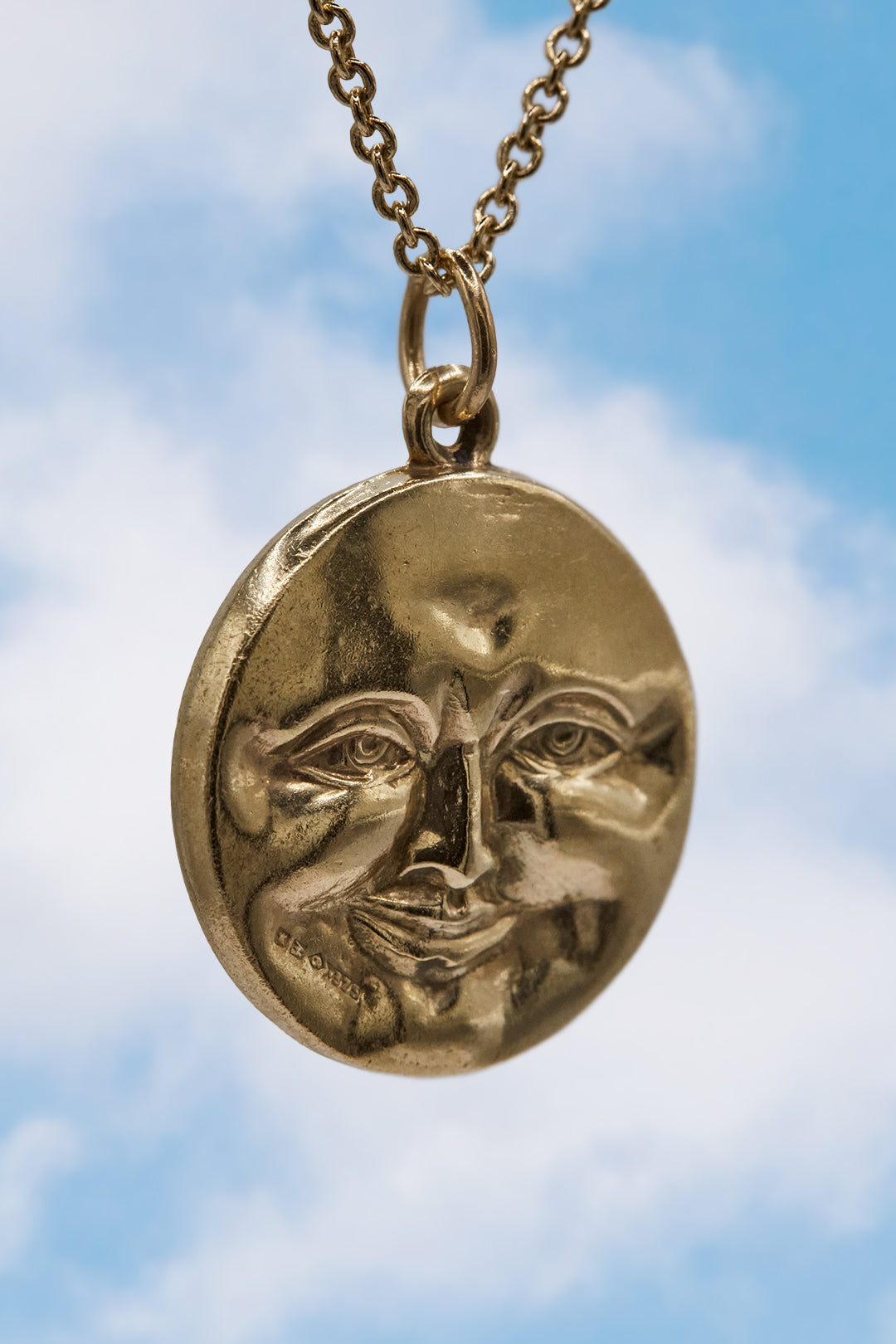 The Moon of Joy and Sorrow Charm (375, 9ct gold made in 1928)