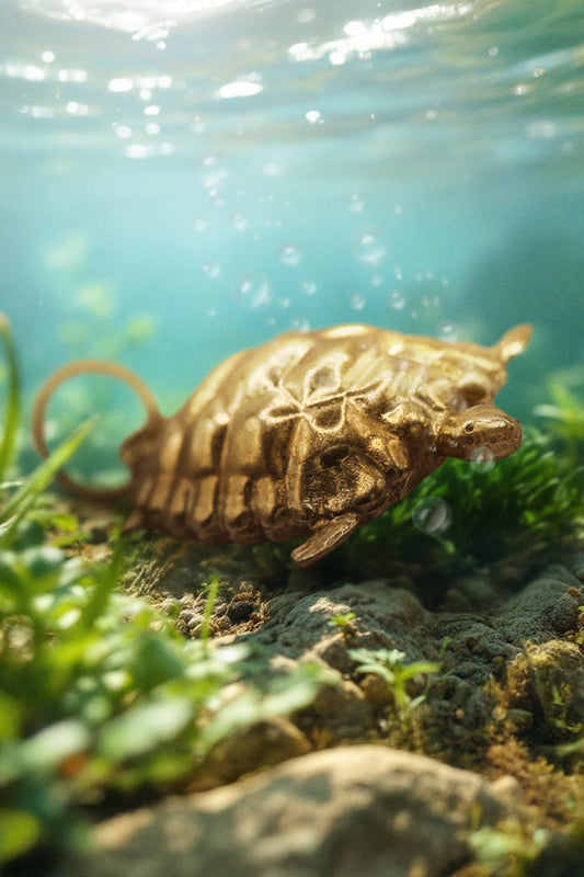 The Golden Oceanic Turtle (9ct 375 Gold 1976)