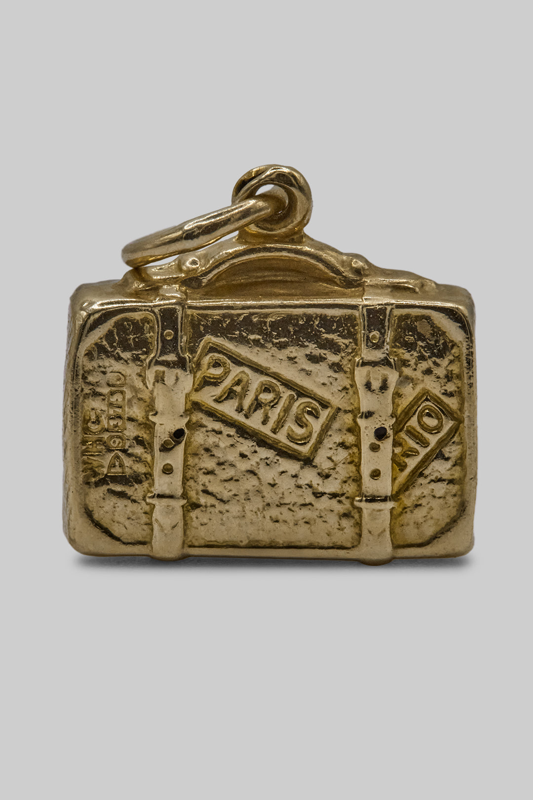 The Golden Grand Tour Suitcase Charm (375 9ct Gold, made in 1959)