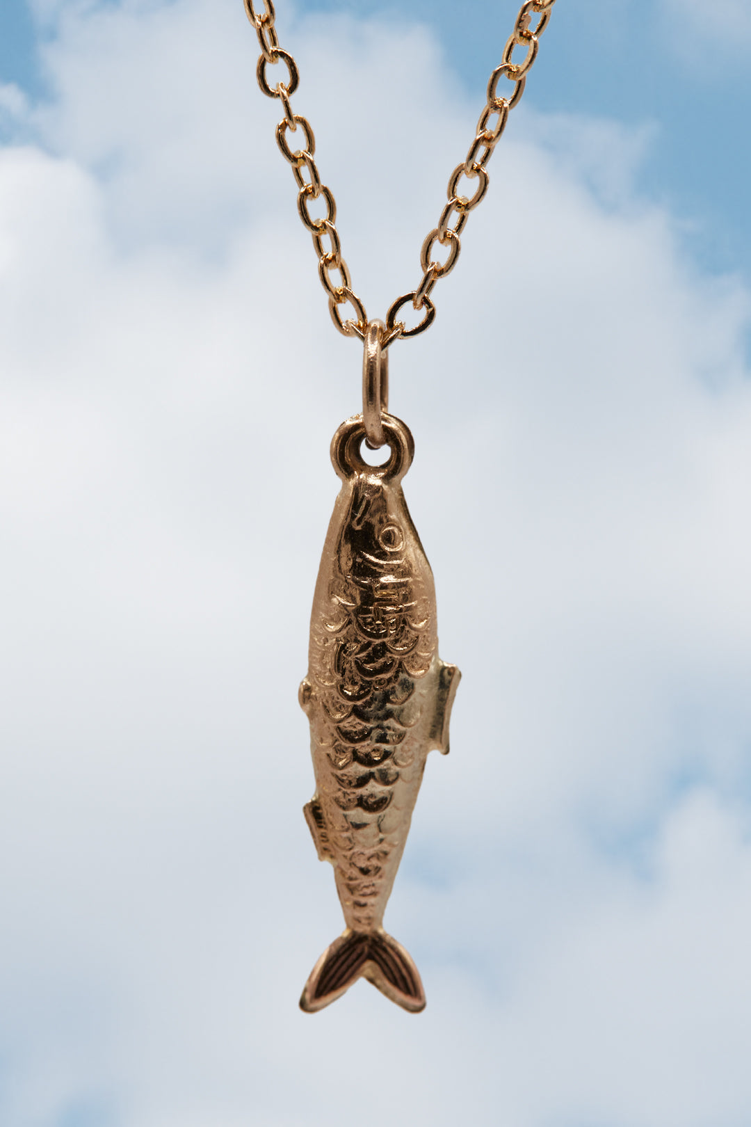 The Pisces Fish Vintage Charm (9ct 375 Gold)