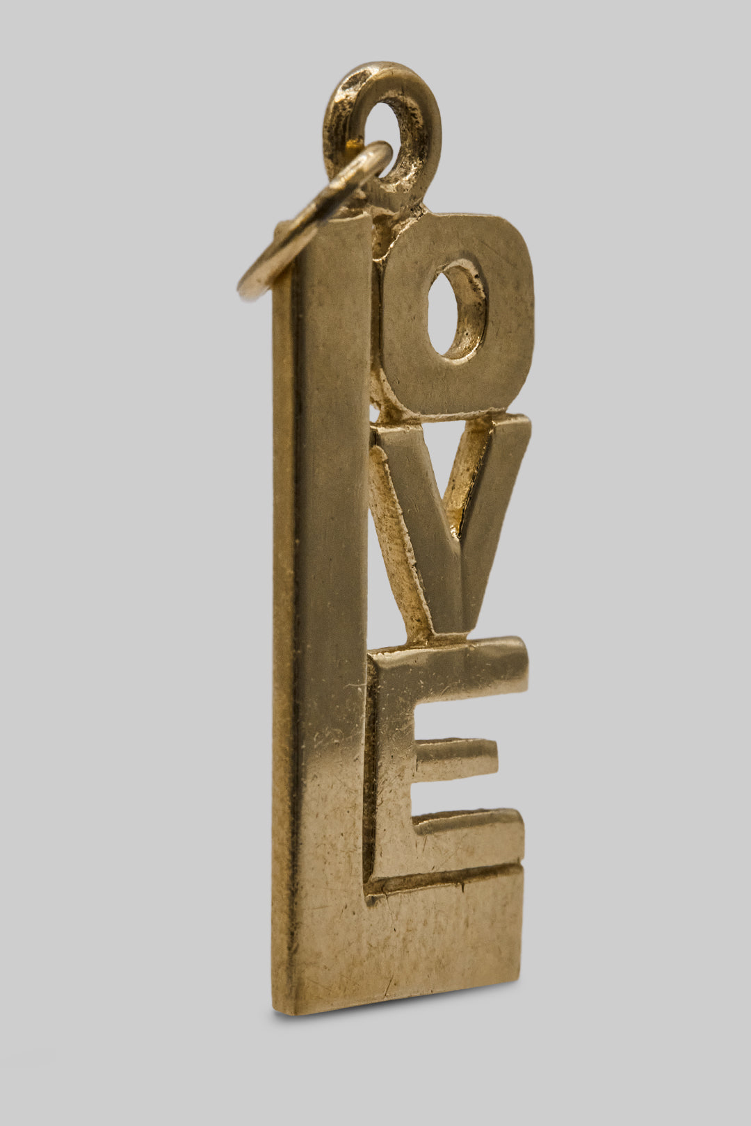 The Golden Loud LOVE charm (375 9ct gold, made in 1977)