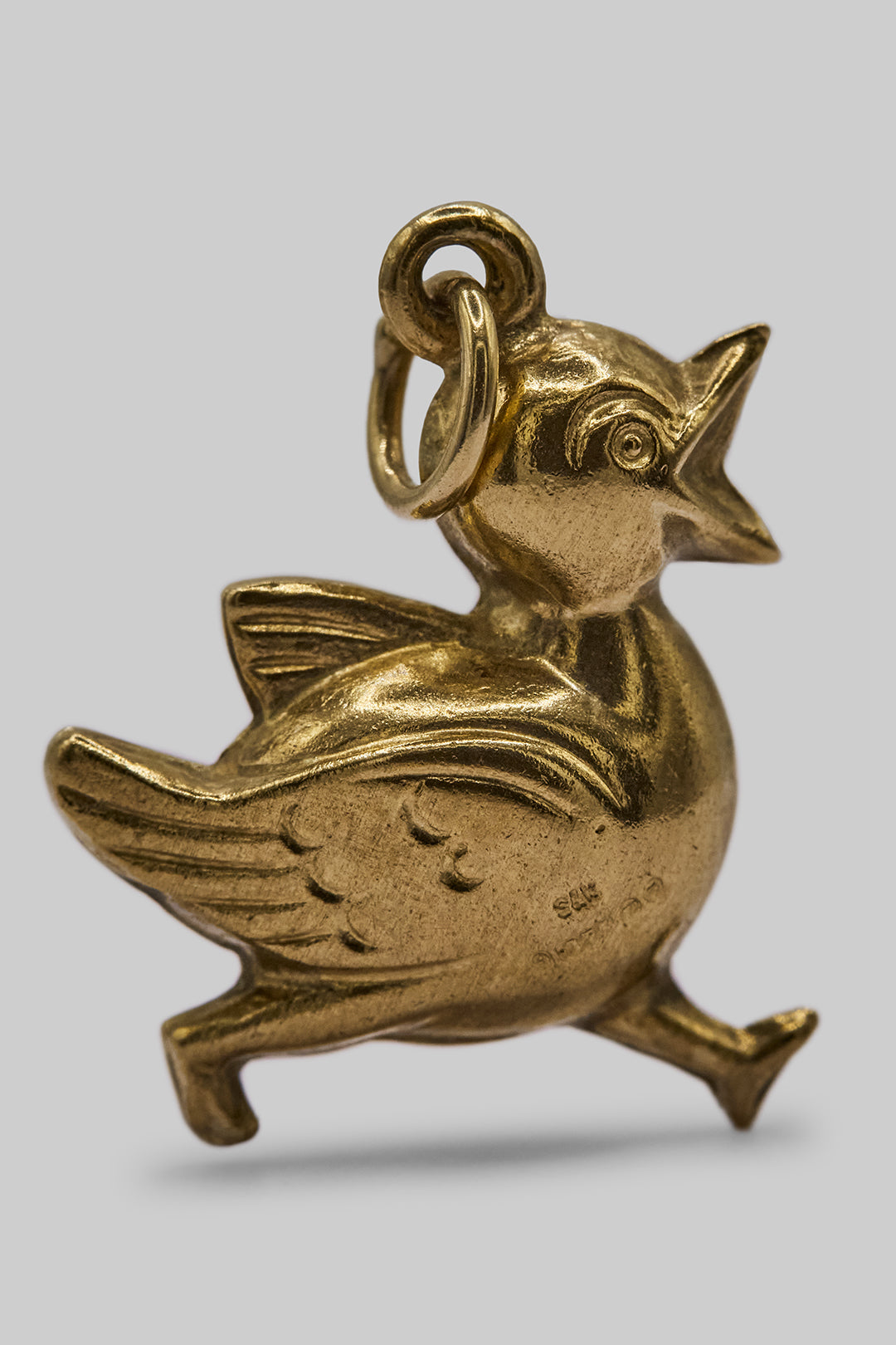 The Cheeky Chick Golden Charm (9ct 375 gold, made in 1967)