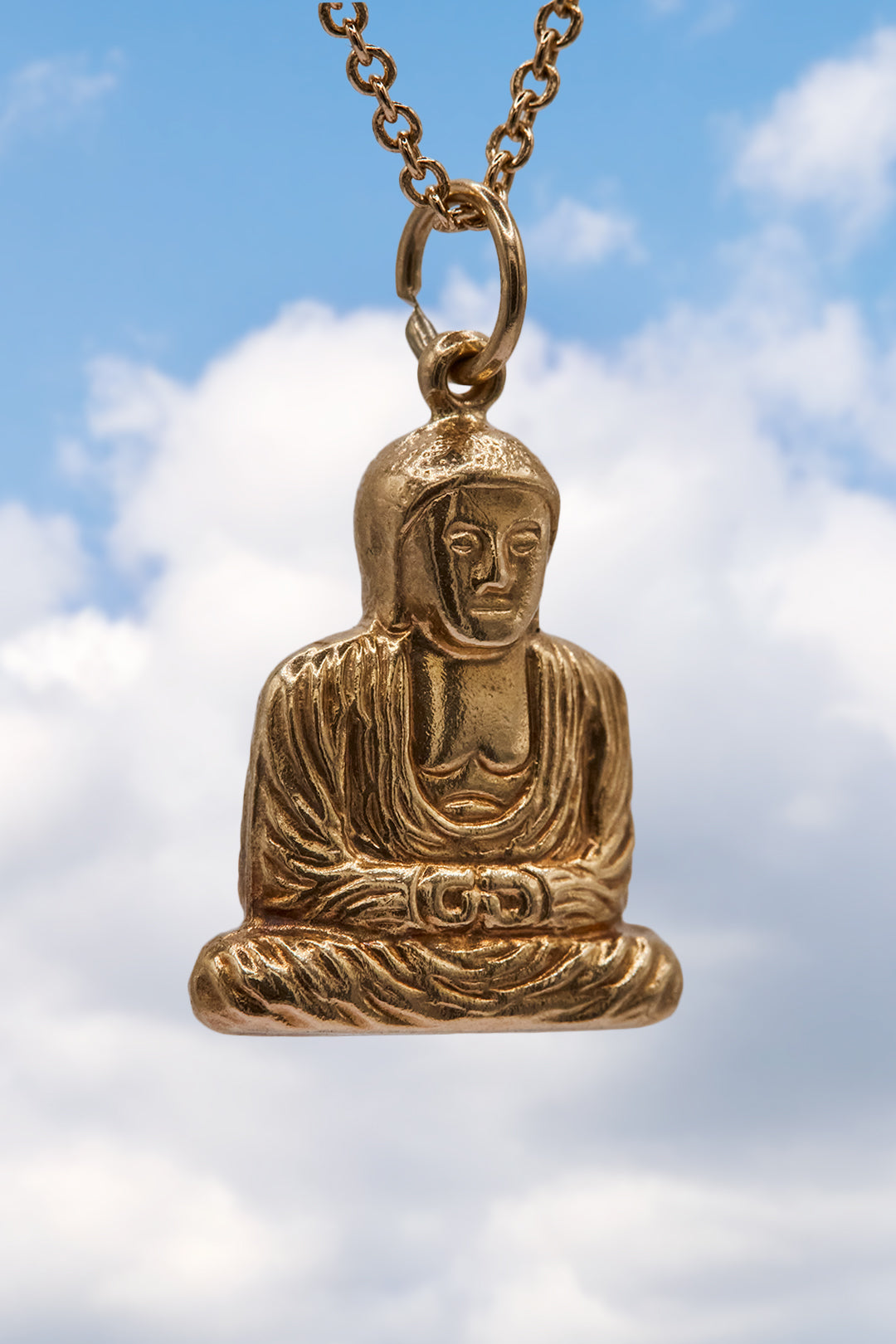 The Golden Meditative Buddha Charm (9ct 375 Gold 1963)