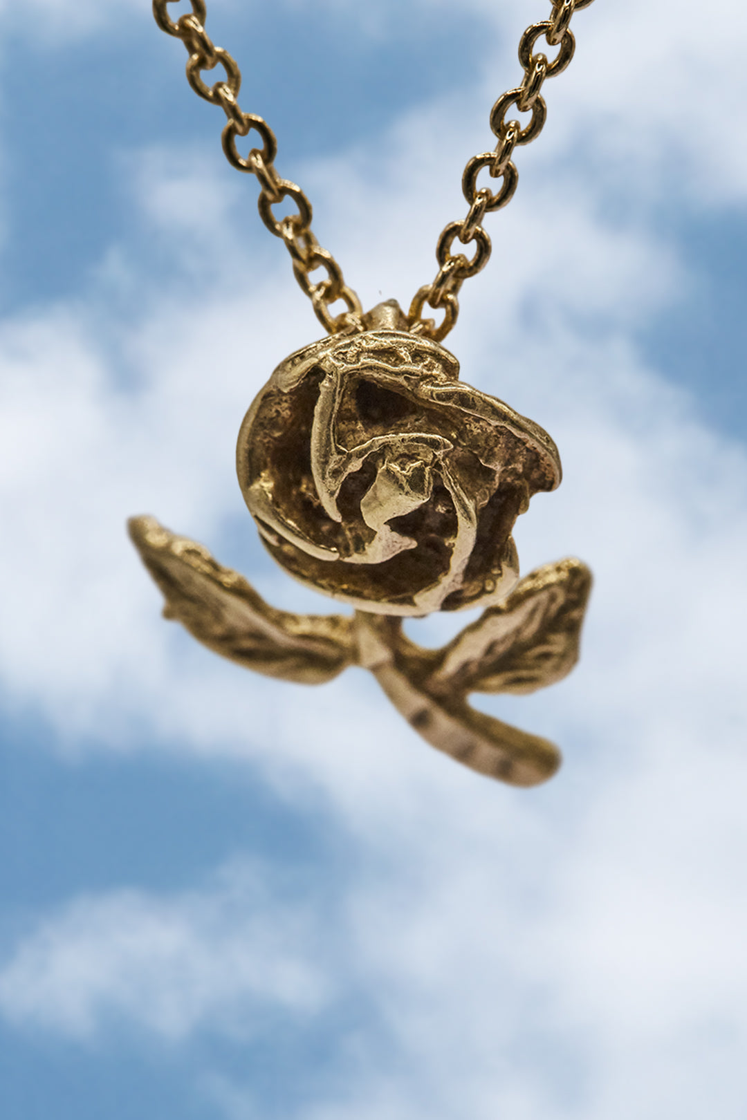 The Romantic Golden Rose Charm (9ct 375 Gold 1984)