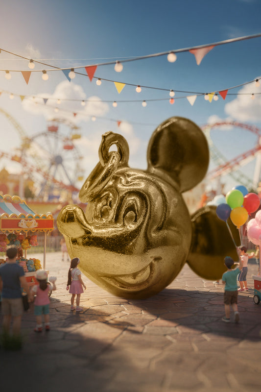 The Vintage Magical Mickey Mouse Charm (375, 9ct gold)