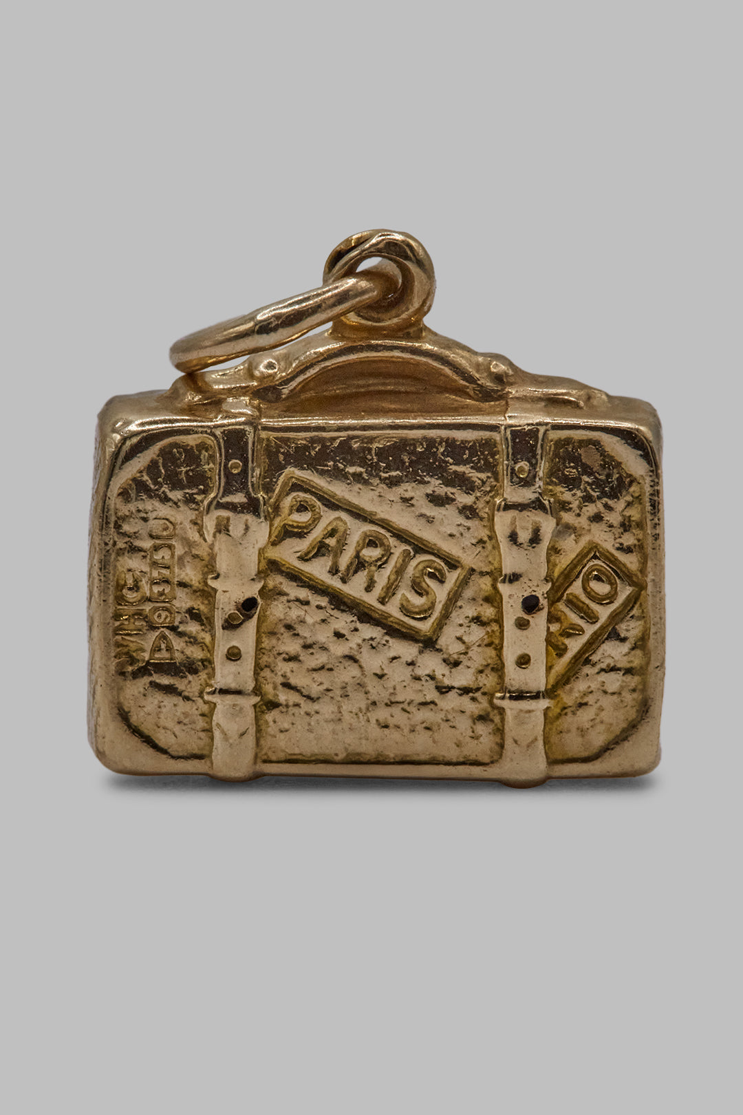 The Golden Grand Tour Suitcase Charm (9ct Gold made in 1959)