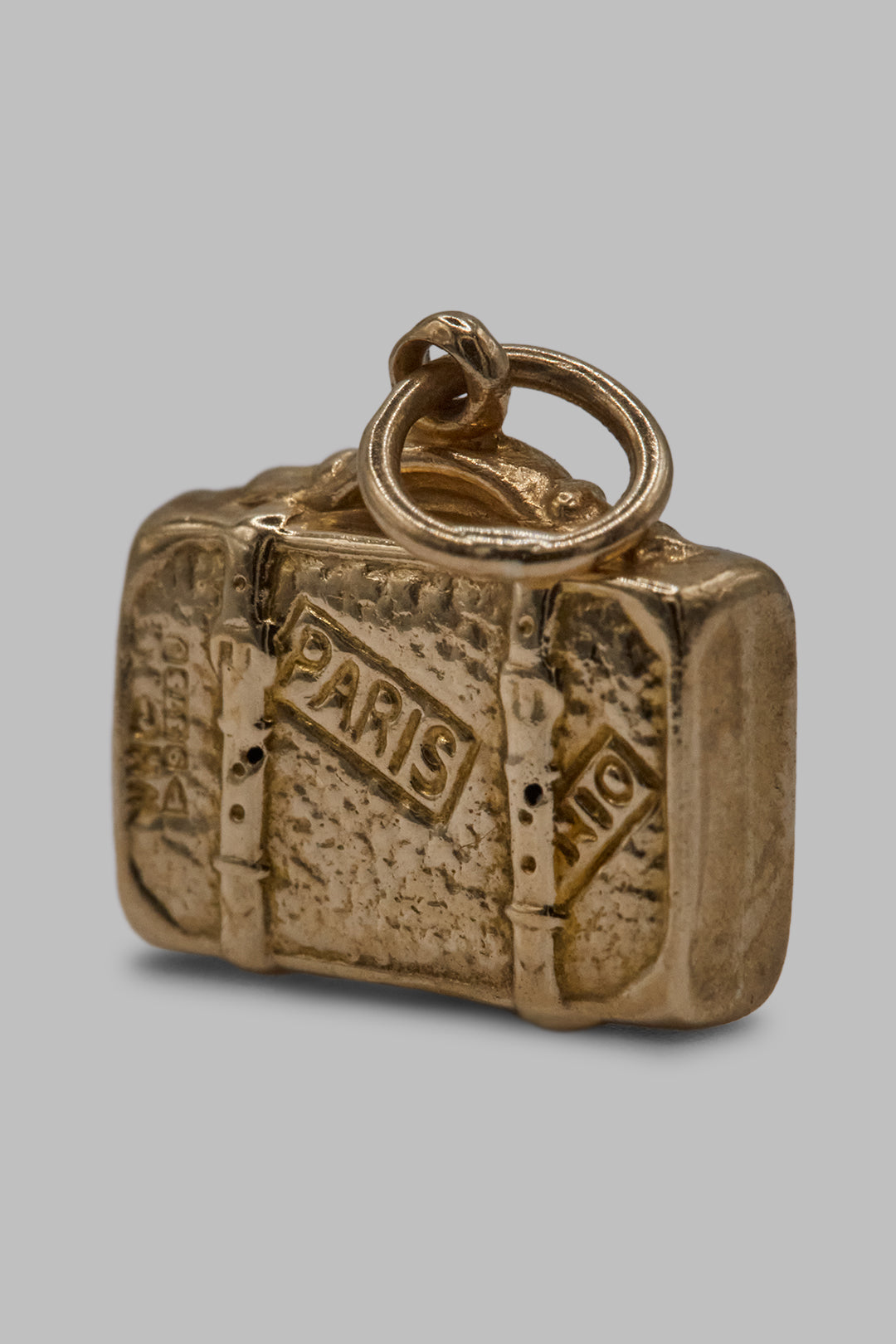 The Golden Grand Tour Suitcase Charm (9ct Gold made in 1959)