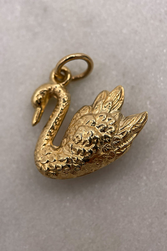 The Elegant Swan of the Lake (375 9ct gold, made in 1968)