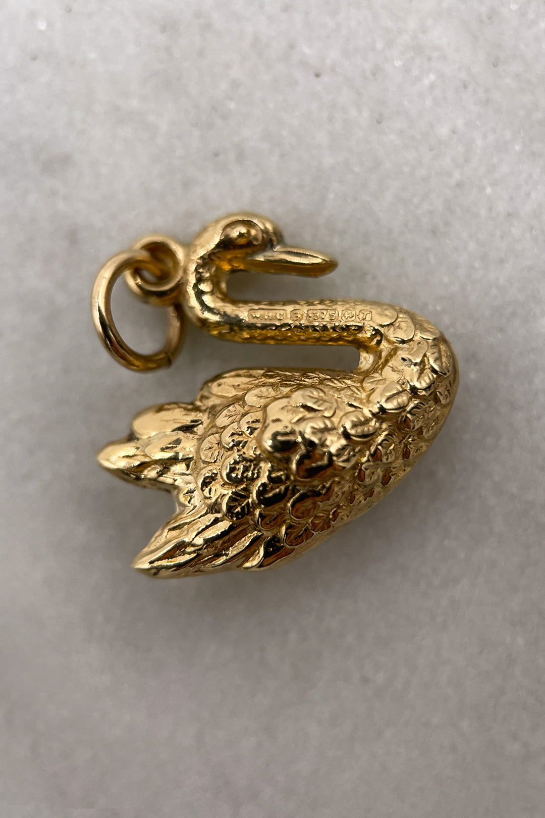 The Elegant Swan of the Lake (375 9ct gold, made in 1968)