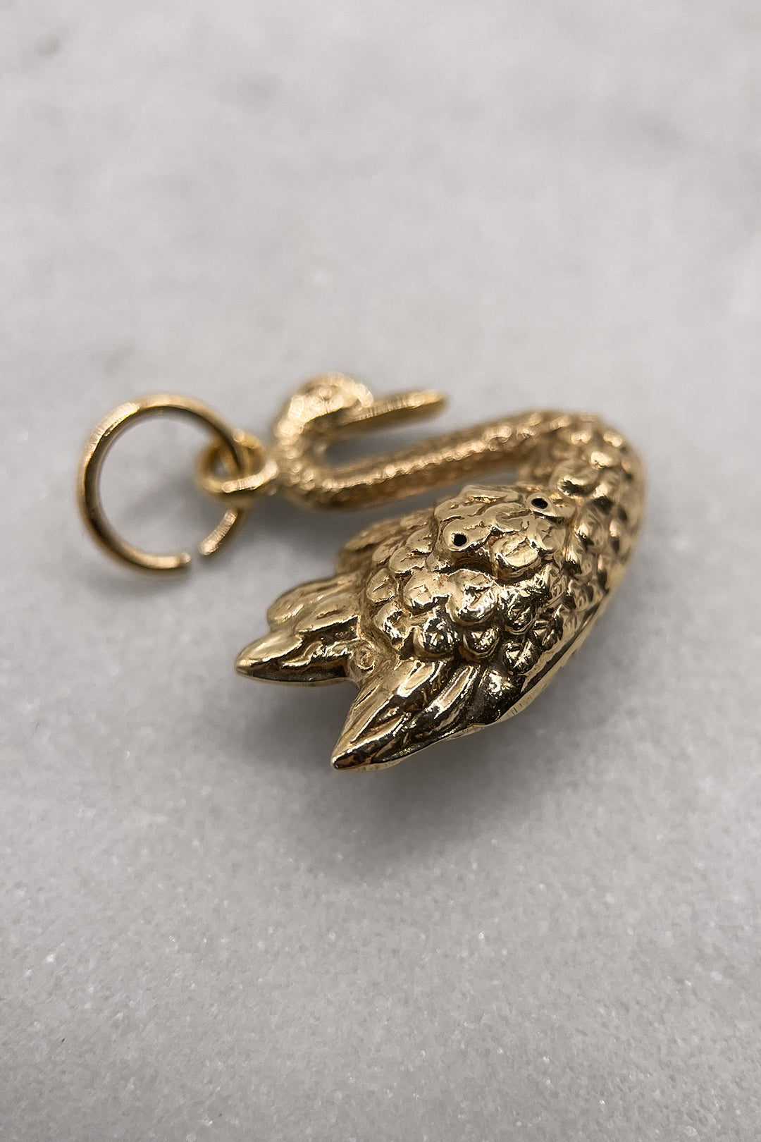 The Elegant Swan of the Lake (375 9ct gold, made in 1969)