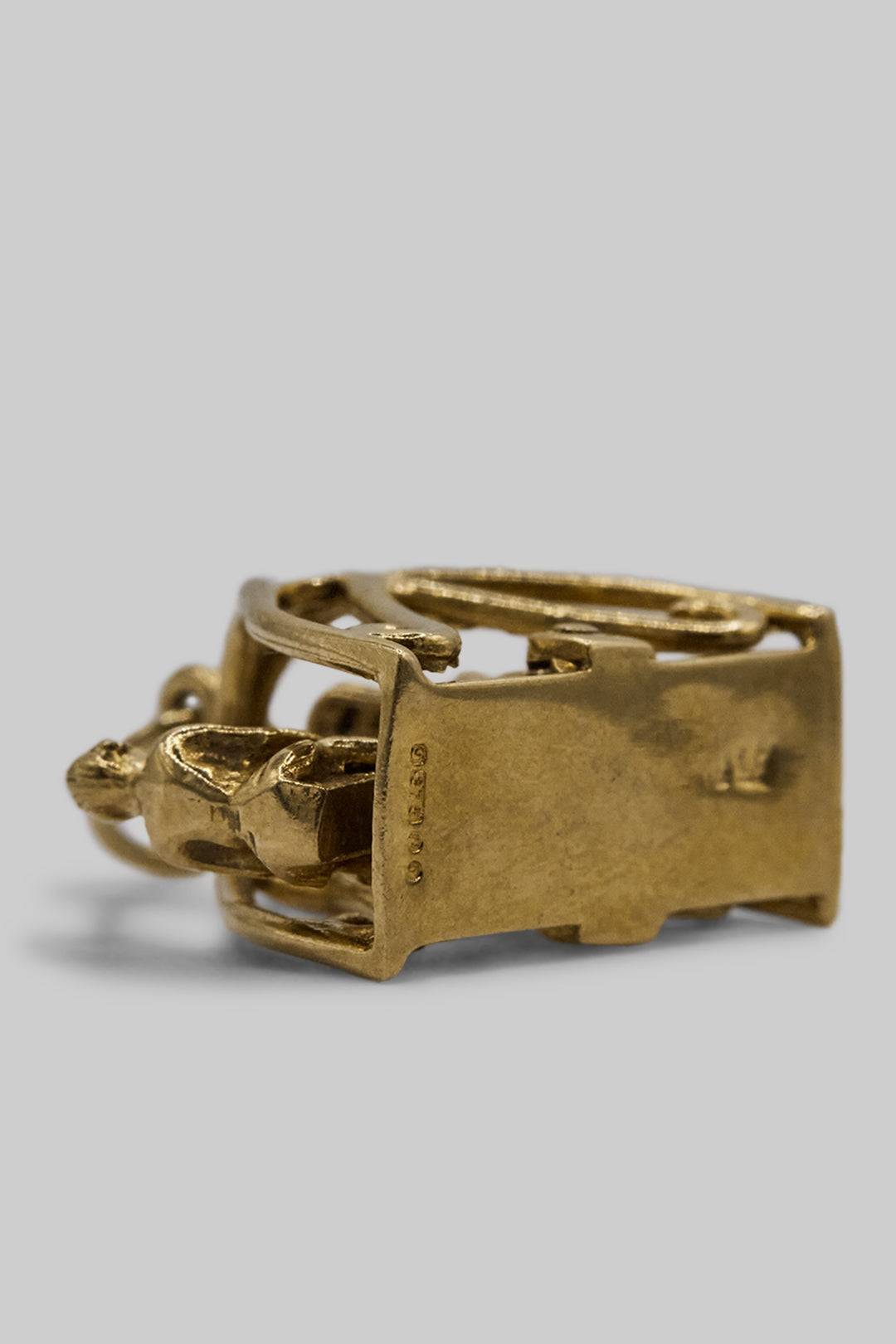 The Golden Lovers’ See-Saw Charm (375 9ct gold, made in 1970)