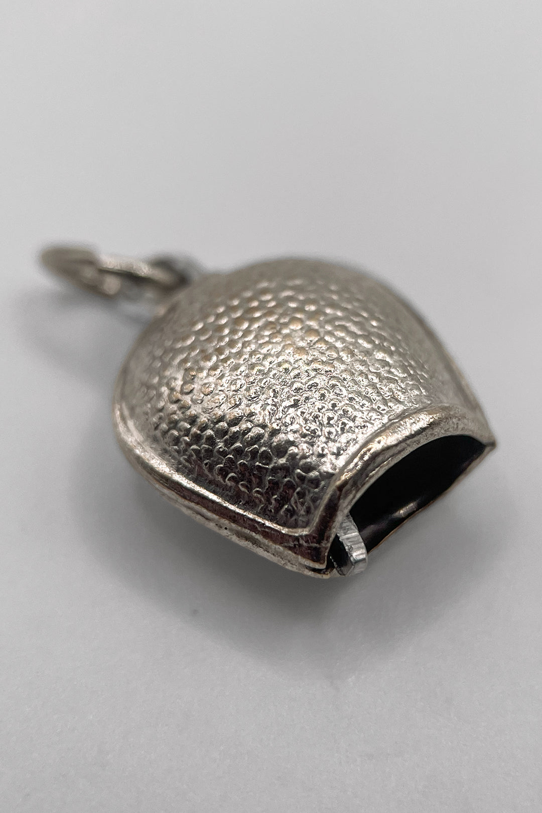 The Alpine Swiss Cowbell Vintage Charm (925 Sterling Silver made c 1950s - 1970s)