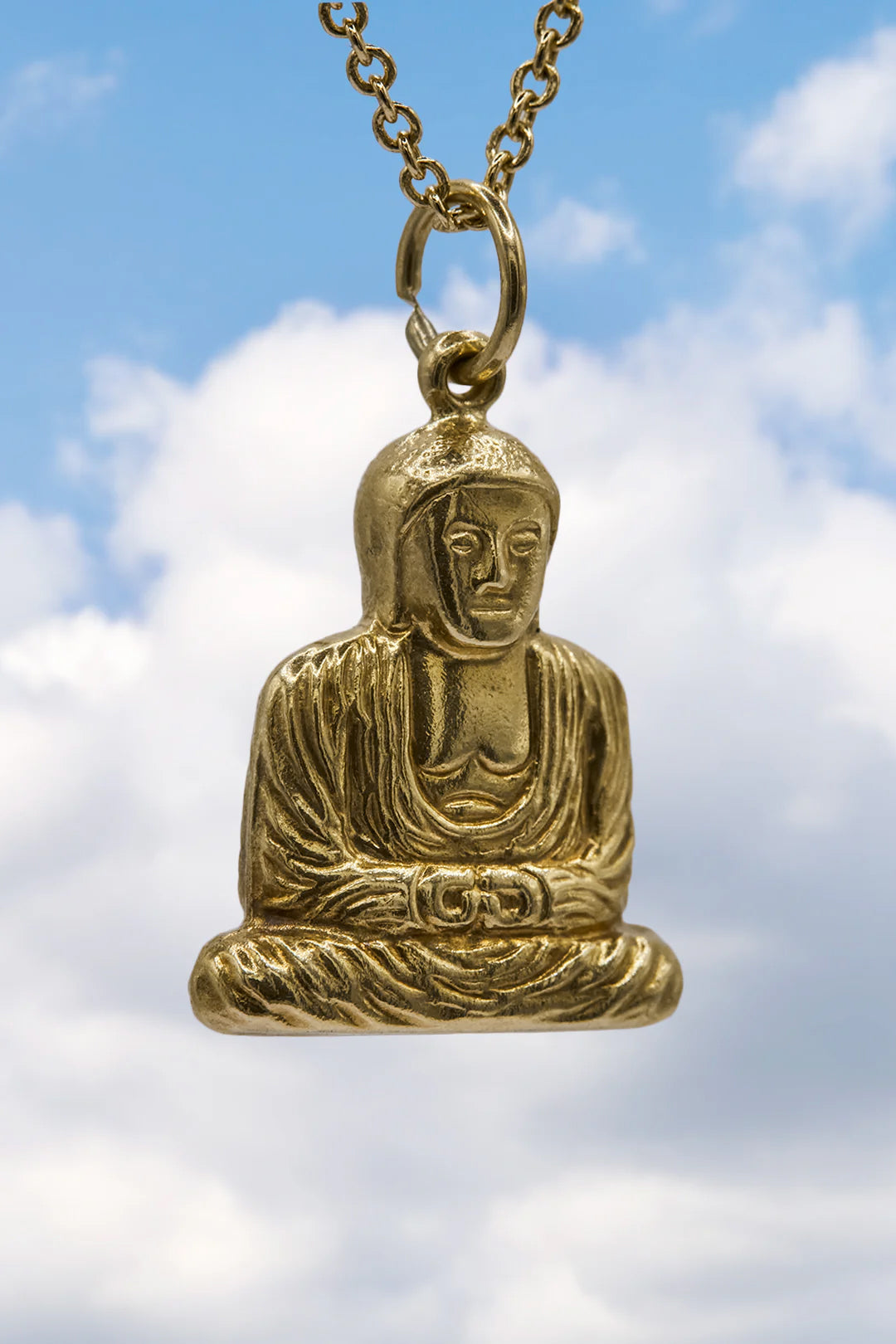 The Golden Meditative Buddha Charm (9ct 375 Gold 1963)