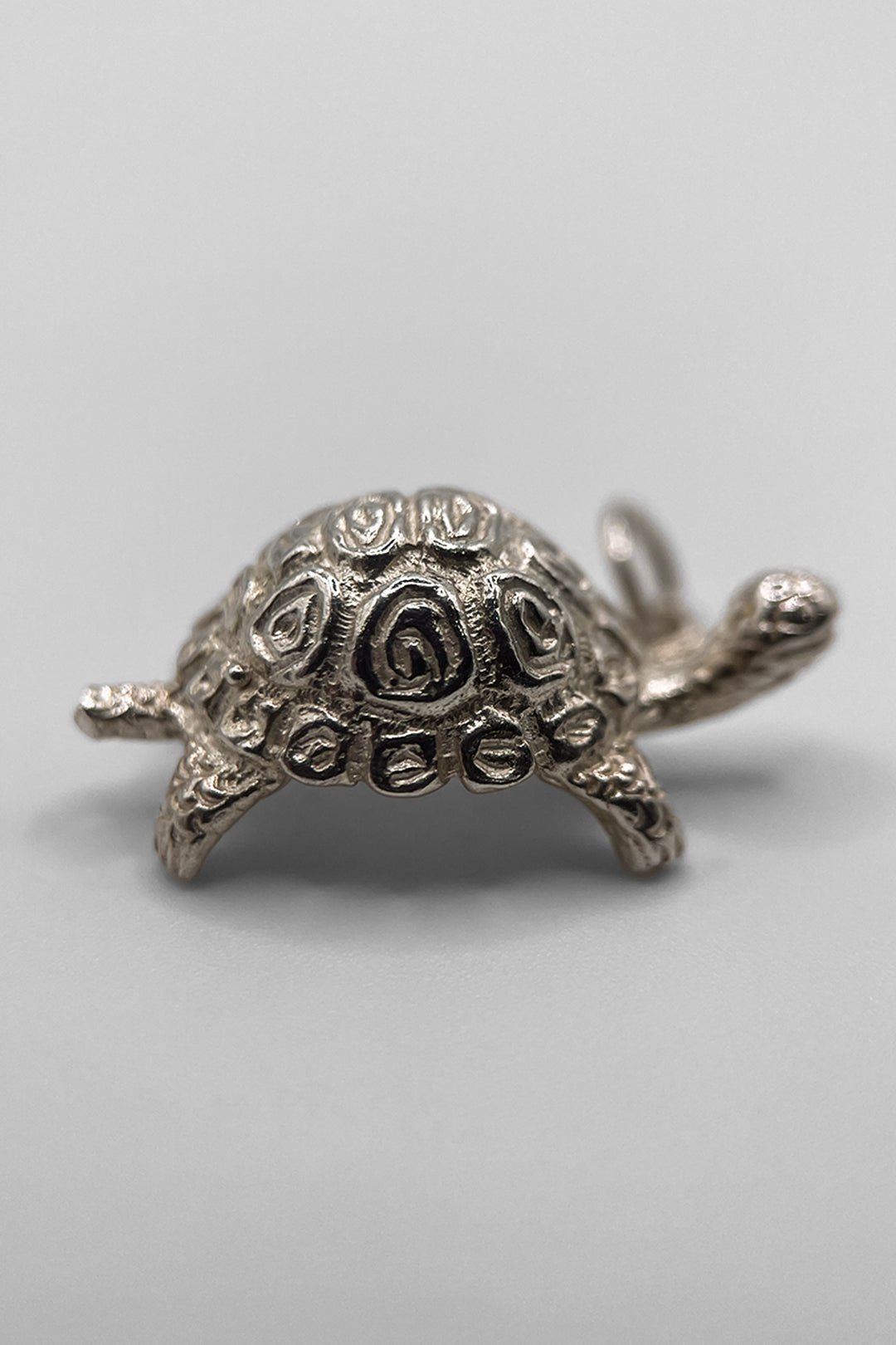The Steady Tortoise of Wisdom Vintage Charm (925 Sterling Silver made c 1950 - 1970)