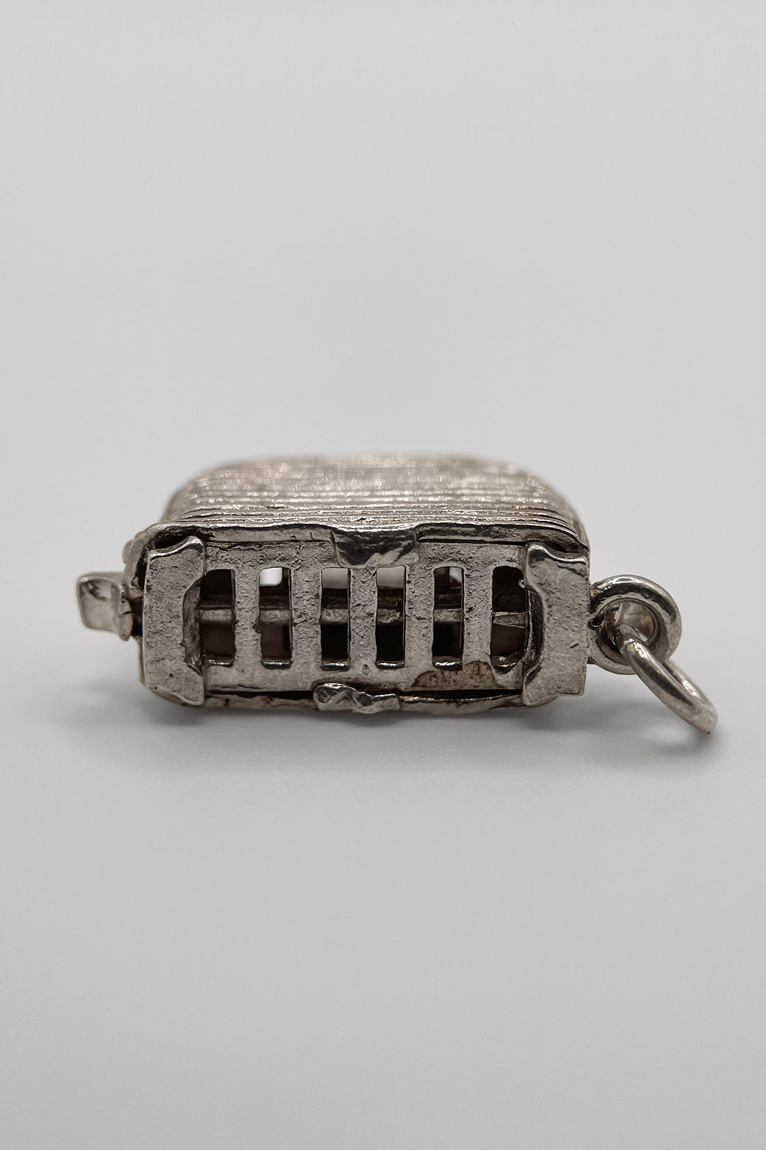 The Morning Toaster Articulated Vintage Charm (925 Sterling Silver made c 1950s - 1970s)