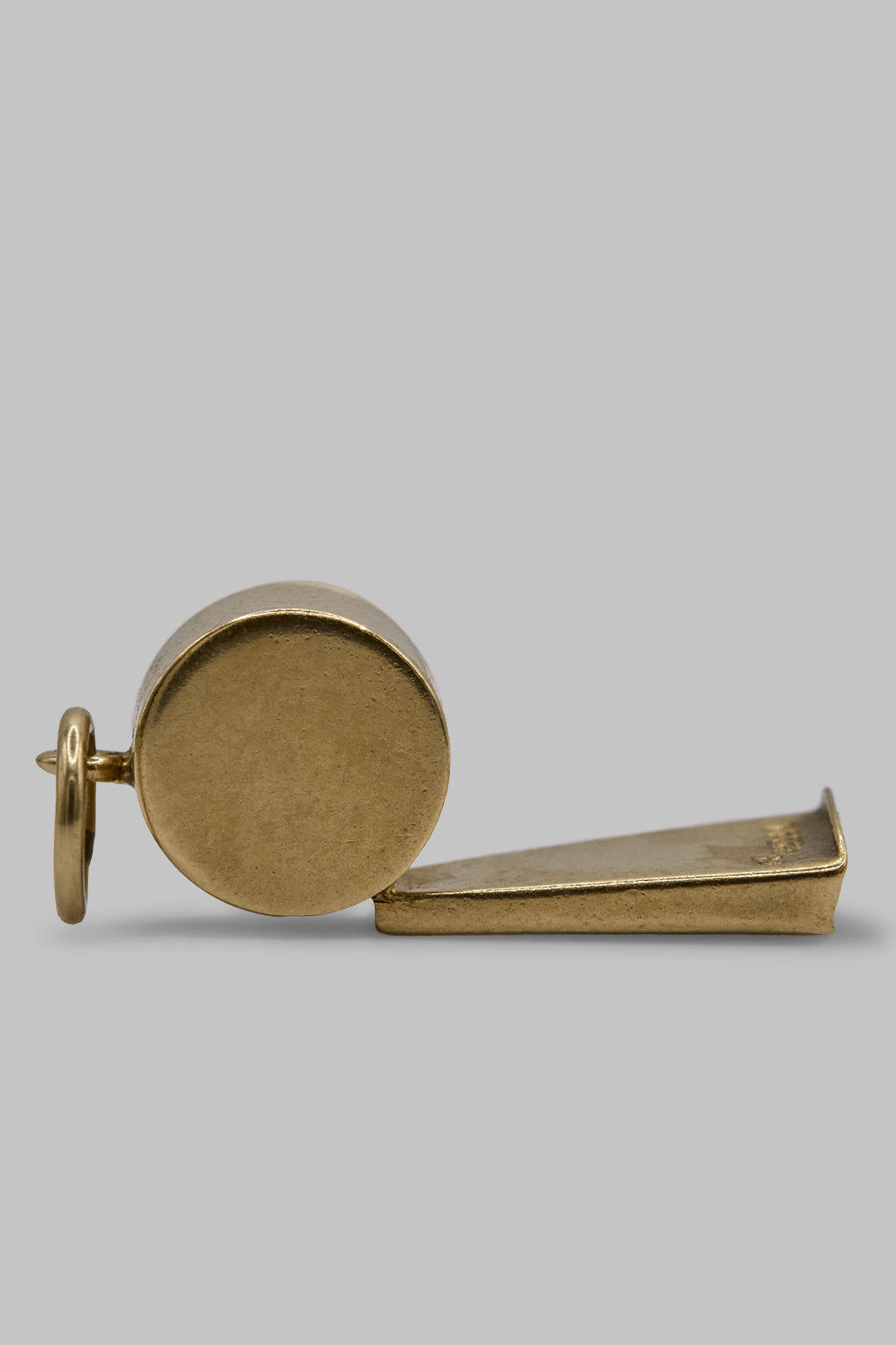 The Golden Whaling Whistle Charm (375 9ct gold, made in 1963) (whistle really works!)