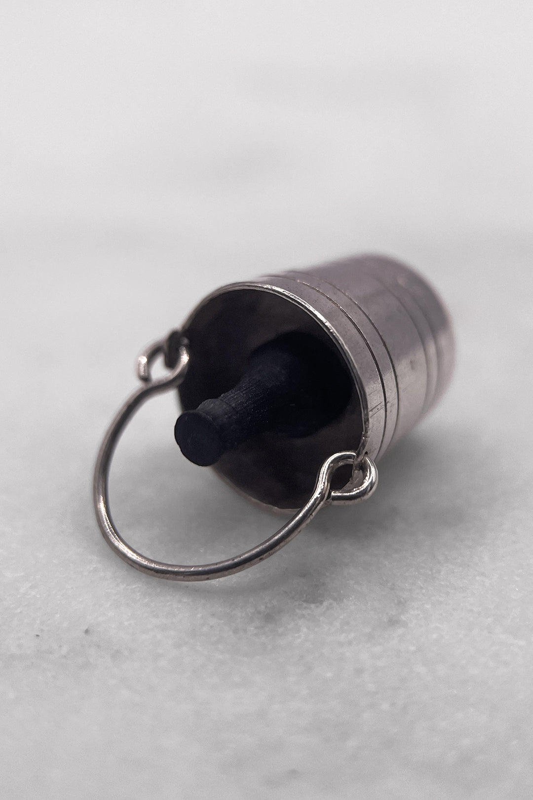 The Celebratory Champagne in the Ice Cold Bucket Vintage Charm (925 Sterling Silver, made circa 1950 - 1970)